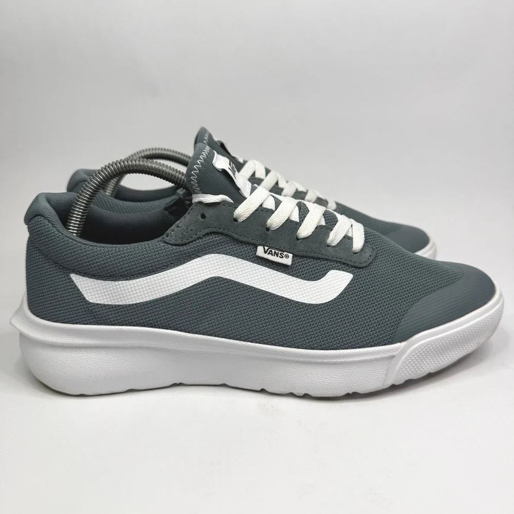 Vans UltraRange BRZ Mens 9.5 Stormy Weather Grey Mesh Low Top Sneakers